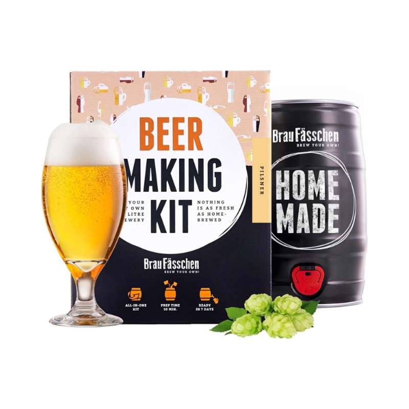 15 ideas de regalos para hombres de mas de 60 - Pack para elaborar cerveza