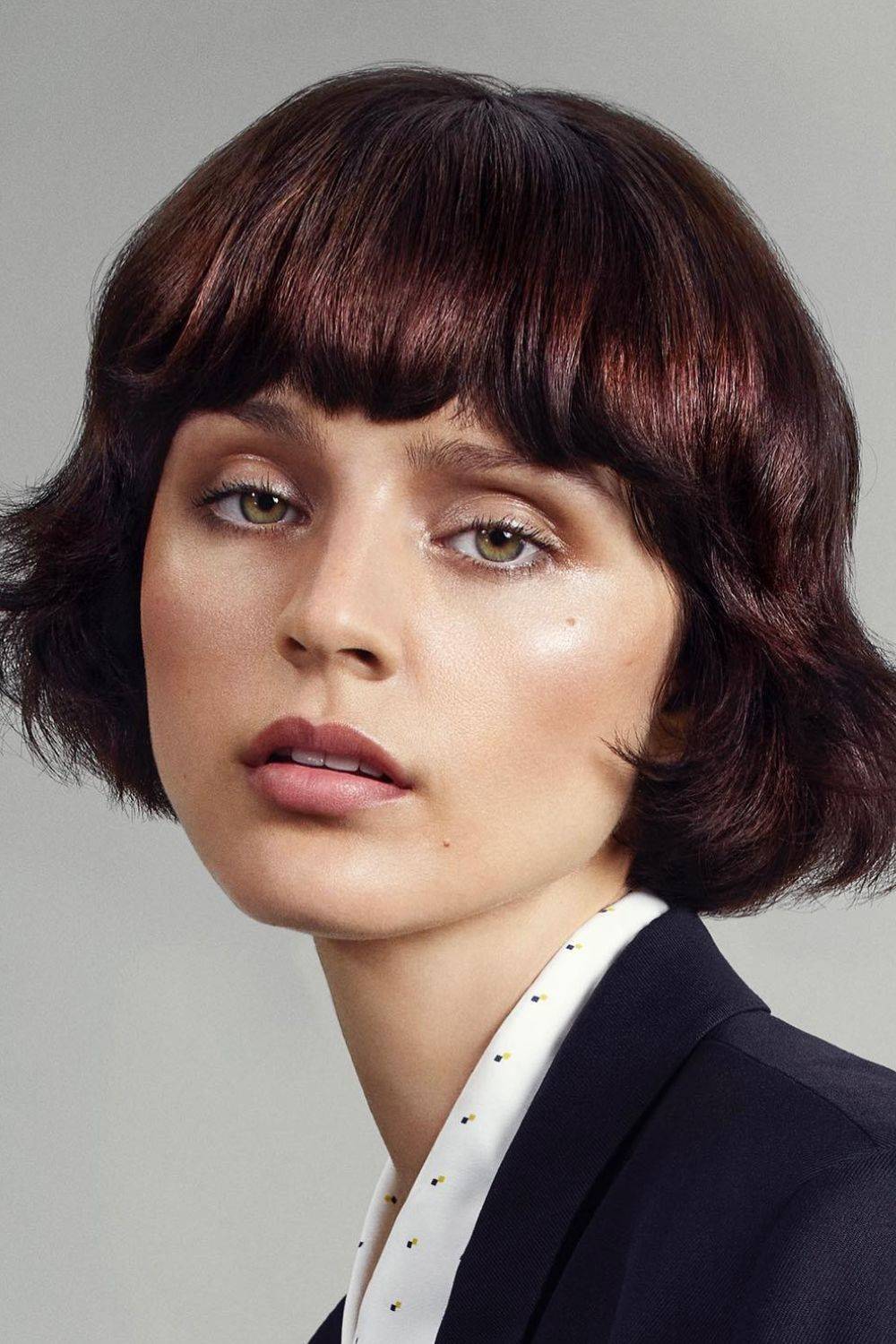 Bob con flequillo full fringe