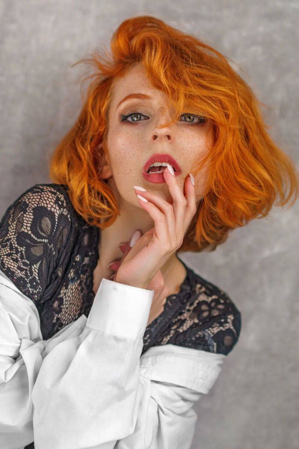 Bob cut ondulado
