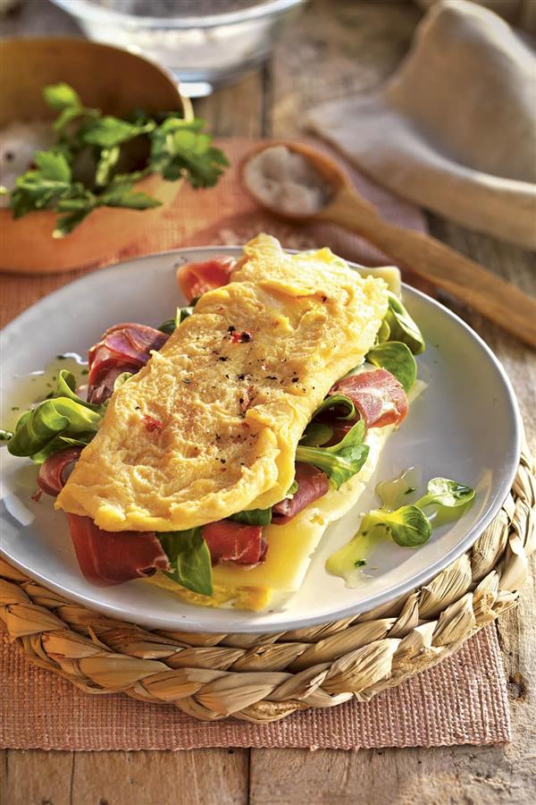 Cenas ligeras: bocadillo de tortillas