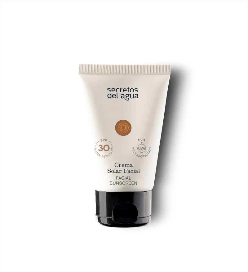 Crema Solar facial Secretos del Agua