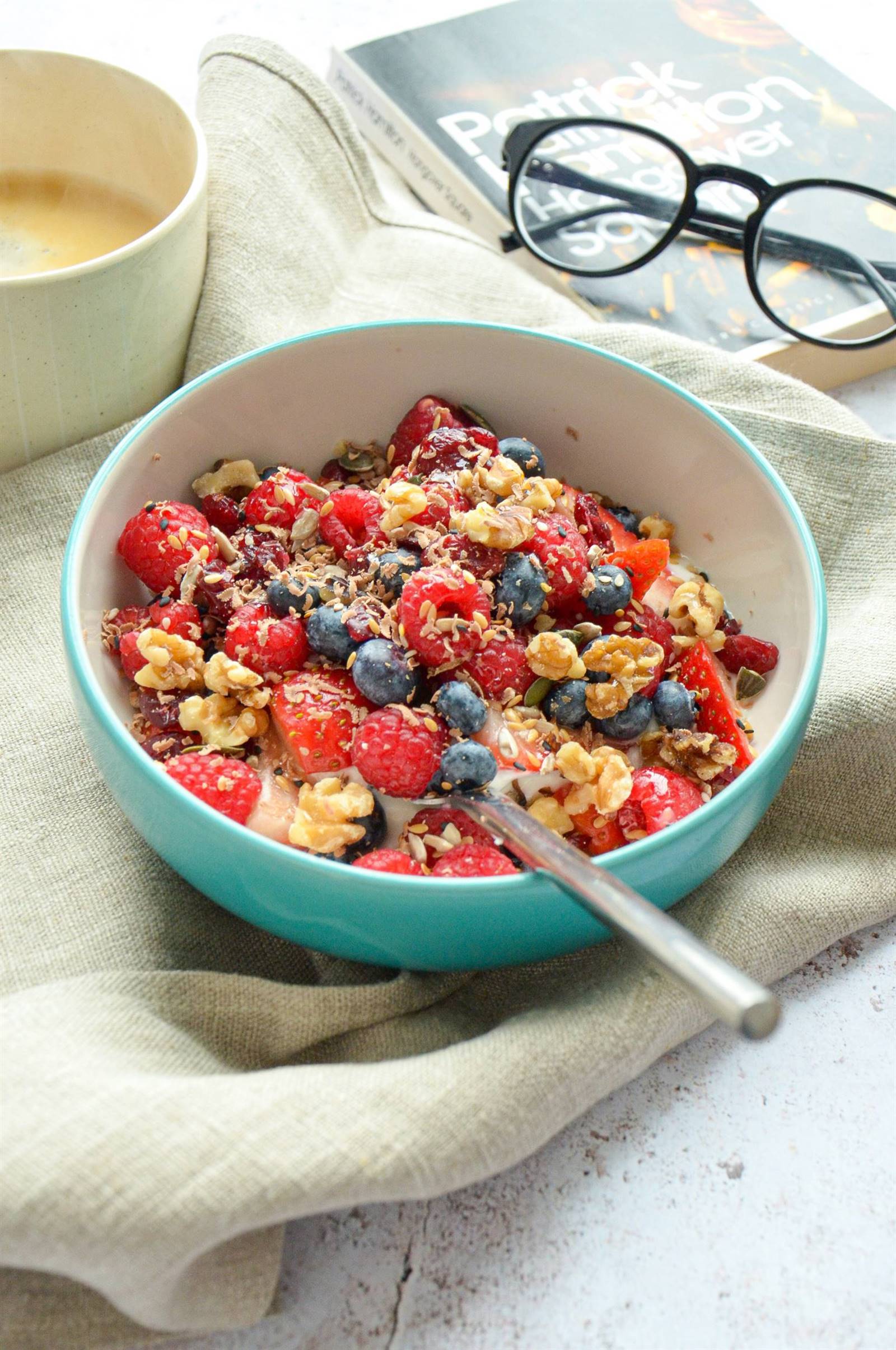 desayunos saludables porridge avena frutos rojos