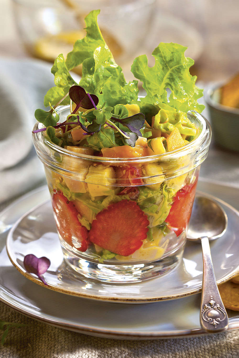 comidas rapidas ensalada de frutas