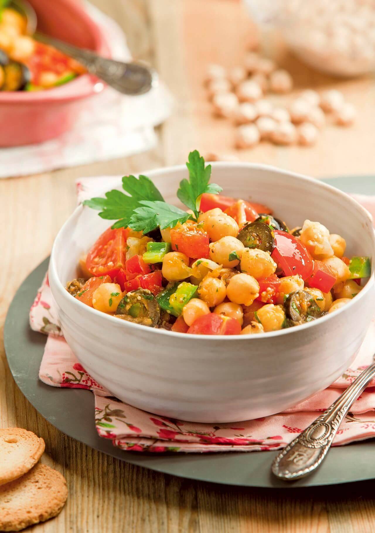 Ensalada de garbanzos