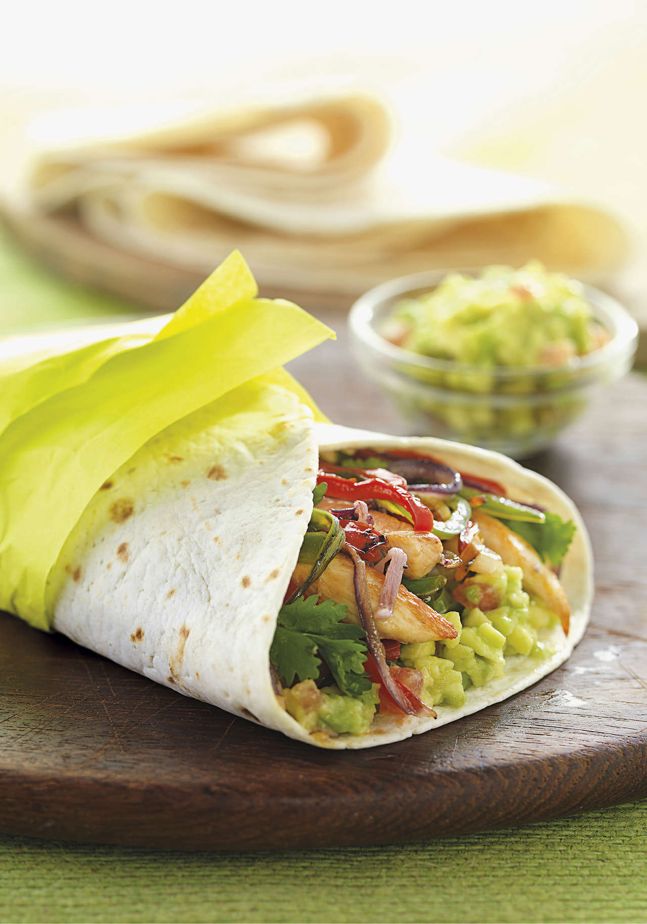 recetas con pechuga de pollo fajitas