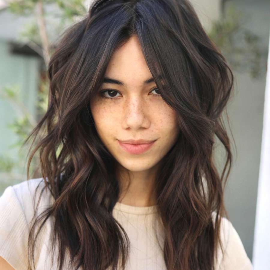 Cortes long shaggy tendencia