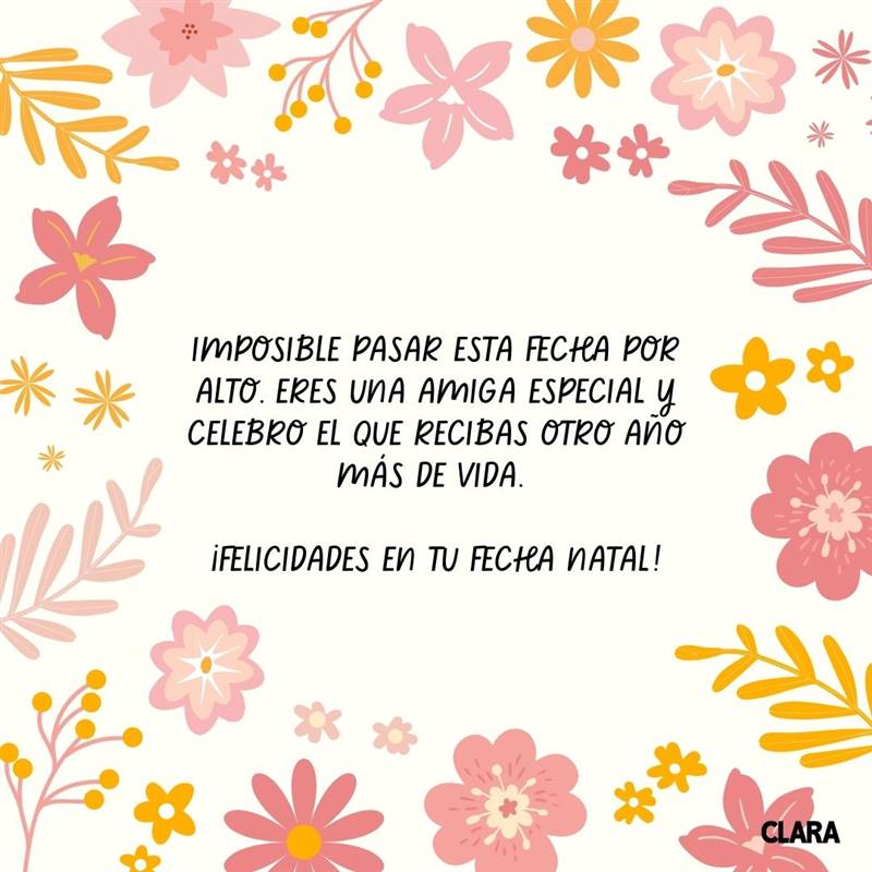 frases feliz cumpleaños para amiga