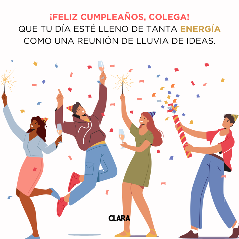frases feliz cumpleaños trabajo