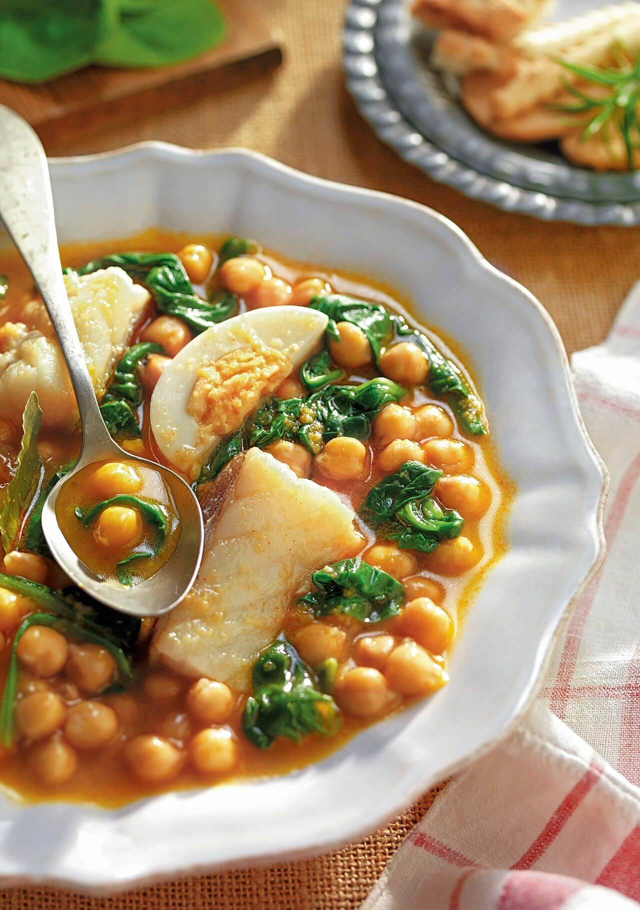 Garbanzos con bacalao Skrei
