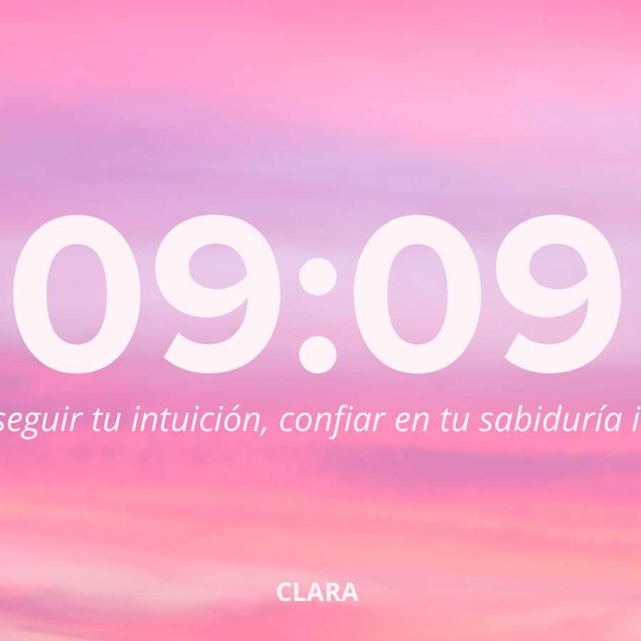 Hora espejo 09:09