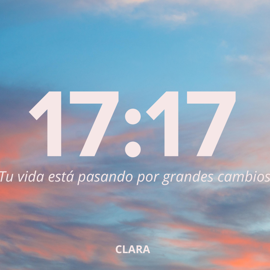 Horas espejo 17:17