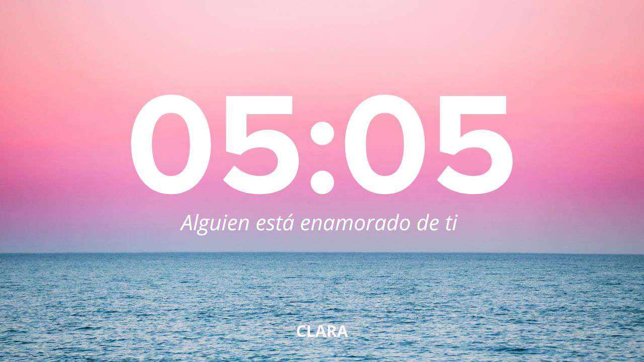 Horas Espejo 05:05