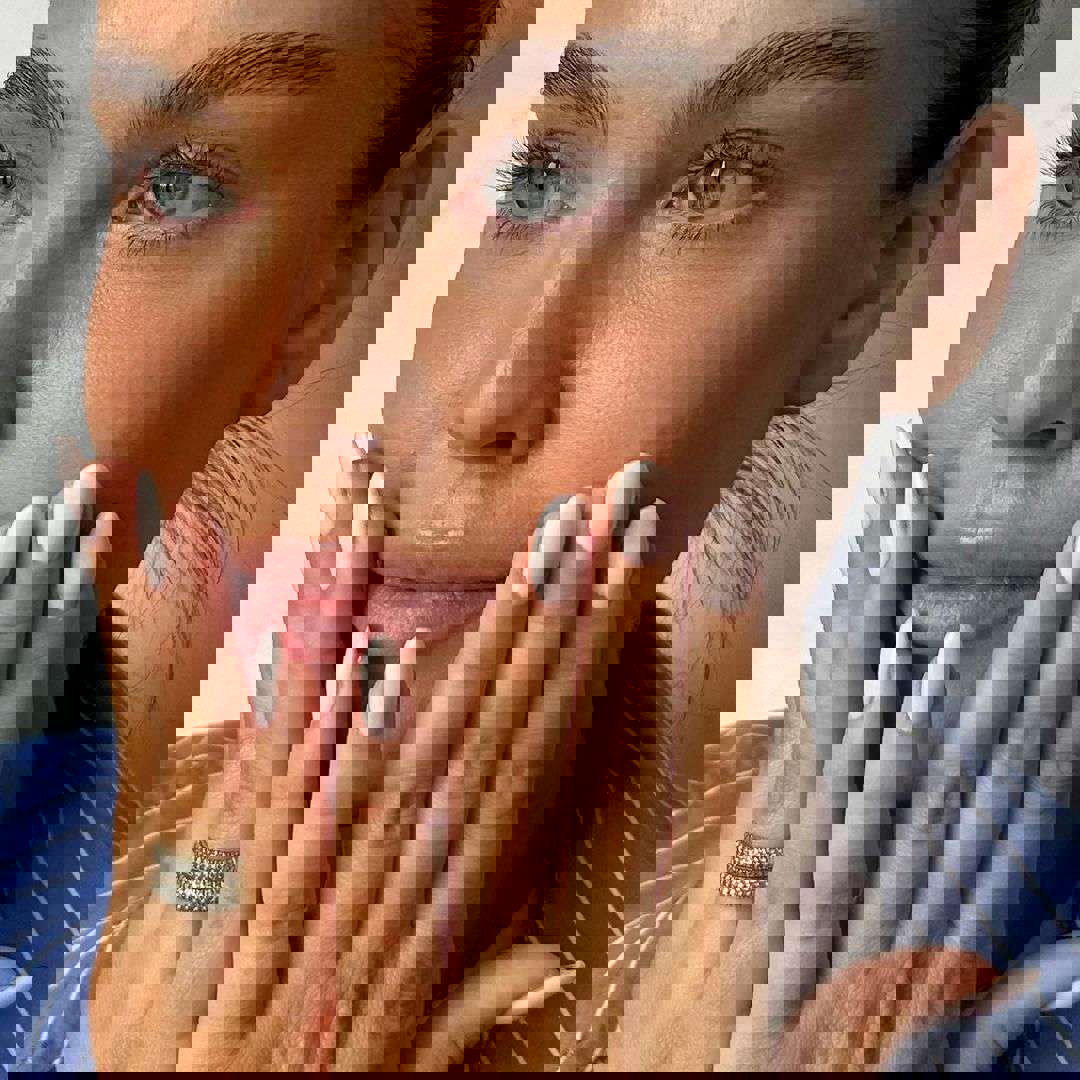Milky nails