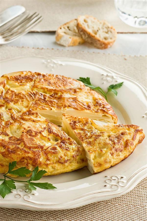 Cenas ligeras: tortilla de patatas ligera