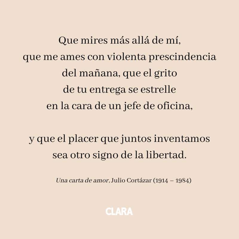 Una carta de amor
