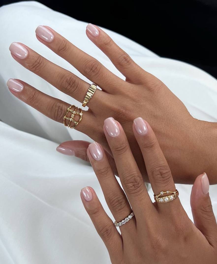 Glazed nails